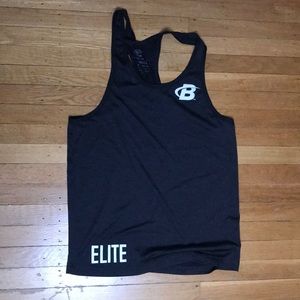 Bodybuilding.com Size S Tank Top Charcoal